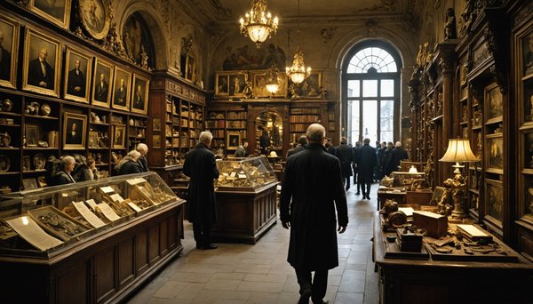 Un voyage dans le temps avec antiquaire chez michel à paris