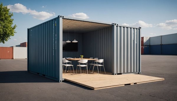 Studio container 20m² : l'espace idéal pour vos projets