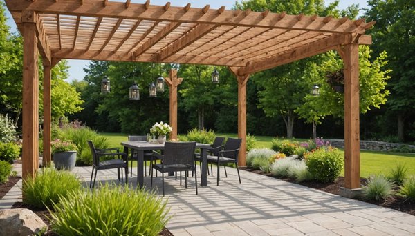 10 avantages de la pergola bioclimatique adossée pour votre jardin